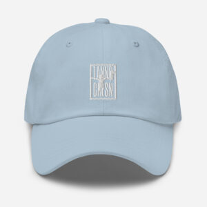 "TNNR CRLSN" - box logo embroidered dad hat