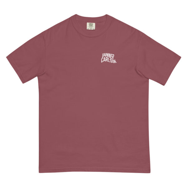 "Tanner Carlson" - curved logo shirt