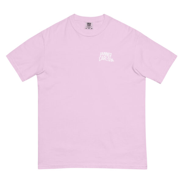 "Tanner Carlson" - curved logo shirt - Image 5