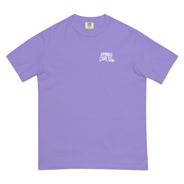 "Tanner Carlson" - curved logo shirt - Image 3
