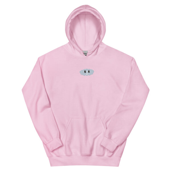 "Blue Cloud" - embroidered hoodie