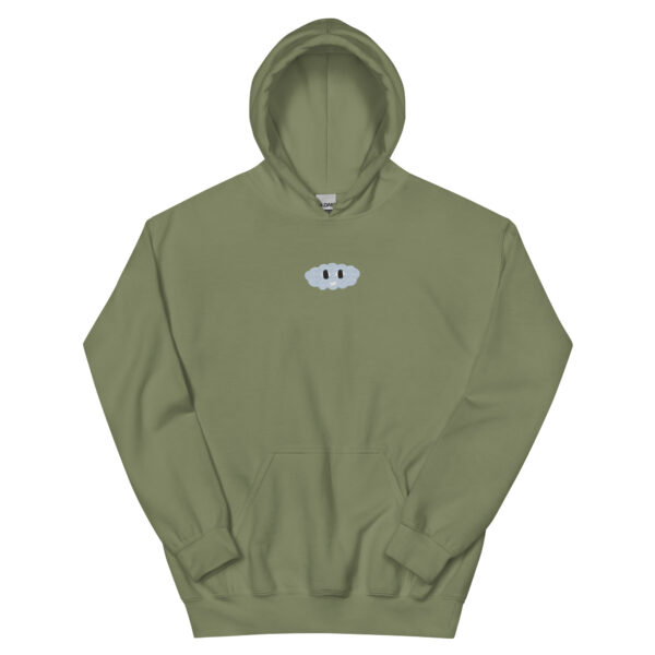 "Blue Cloud" - embroidered hoodie - Image 3