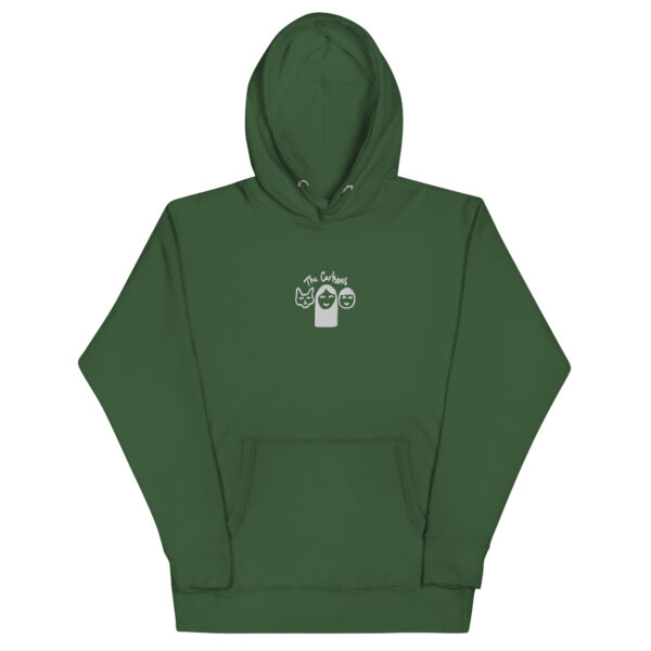 "The Carlsons" - logo embroidered hoodie - Image 3
